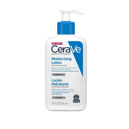 LOCIÓN HIDRATANTE CORPORAL CERAVE 236 ML.