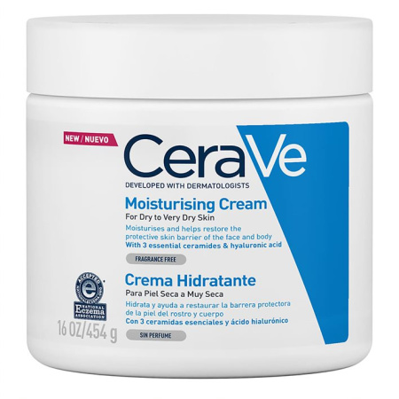 CREMA HIDRATANTE CORPORAL CERAVE 473 ML.