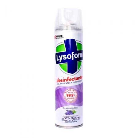 DESINFECTANTE LYSOFORM AEROSOL LAVANDA 360 CC