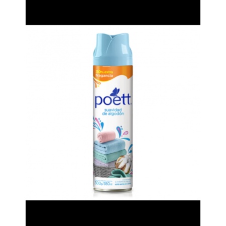 DESODORANTE DE AMBIENTE POETT ALGODON 360 ML