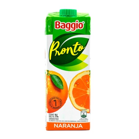 JUGO BAGGIO NARANJA 1 LT.