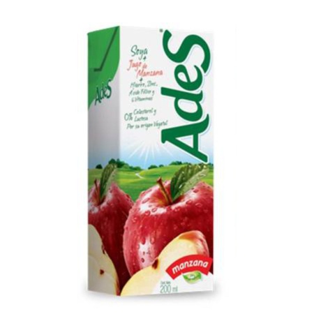 JUGO ADES MANZANA 1 LT.