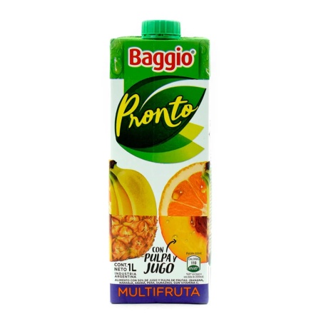 JUGO BAGGIO MULTIFRUTA 1 LT.