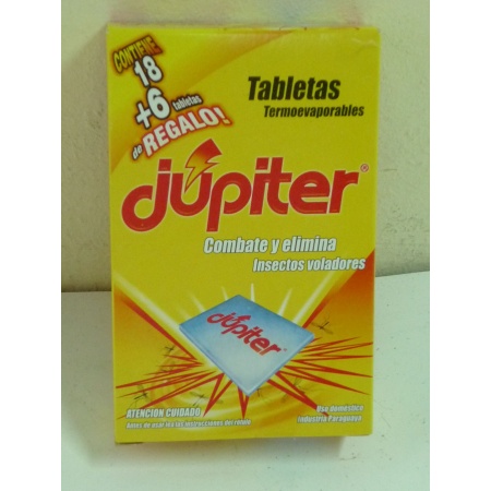 INSECTICIDA JUPITER TABLETAS 24+6 UN