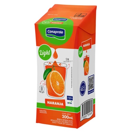 JUGO CONAPROLE NARANJA LIGHT 200 ML.