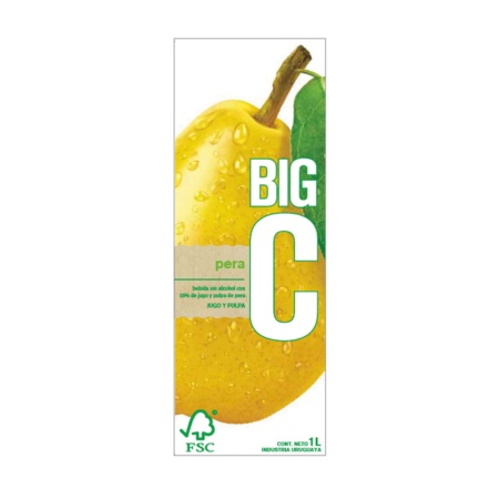 JUGO BIG C PERA 200 ML.