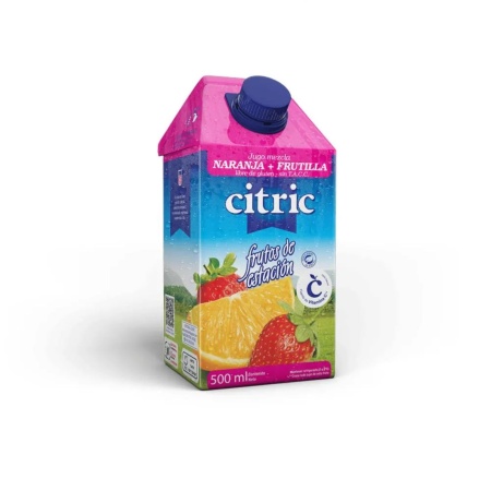 JUGO CITRIC NARANJA - FRUTILLA 500 ML.