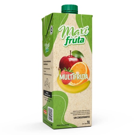 JUGO MAXI FRUTA MULTIFRUTA 1 LT.