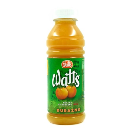 JUGO WATTS DURAZNO 400 ML.