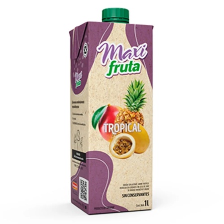 JUGO MAXI FRUTA TROPICAL 1 LT.