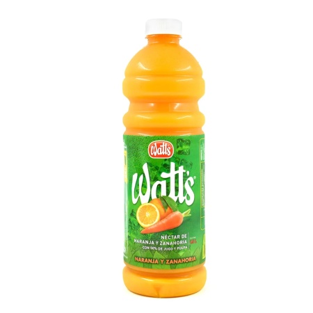 JUGO WATTS NARANJA - ZANAHORIA 1.5 LT.