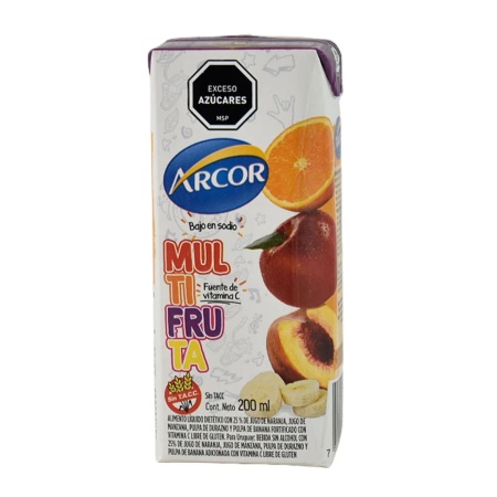 JUGO ARCOR MULTIFRUTA 200 ML