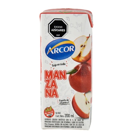 JUGO ARCOR MANZANA 200 ML