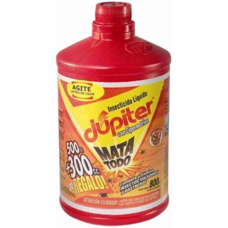 INSECTICIDA JUPITER LIQUIDO.500+300 ML