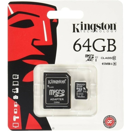 MEMORIA MICRO SD KINGSTON 64 GB