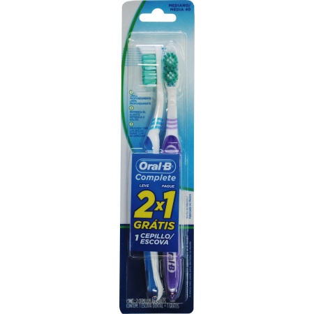 CEPILLO DENTAL ORAL-B 2 X 1 COMPLETE