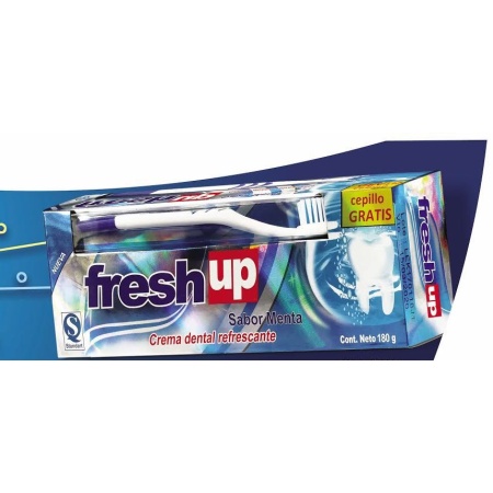 CREMA DENTAL FRESH-UP 180 GR + CEPILLO