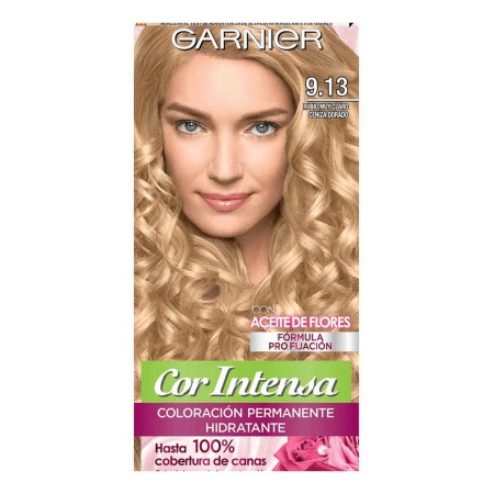 TINTA GARNIER RUBIO MUY CLARO CENIZA DORADO T. 9.13